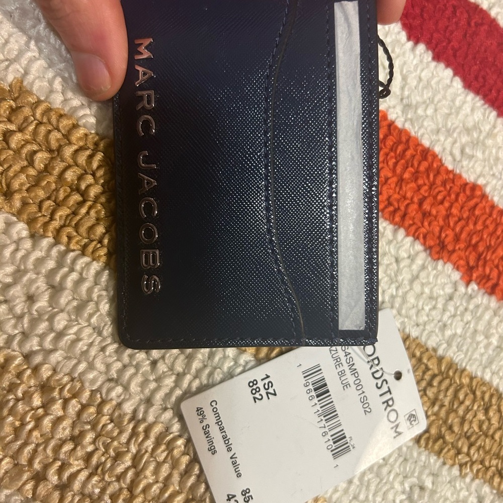 Marc Jacobs Navy Card Holder